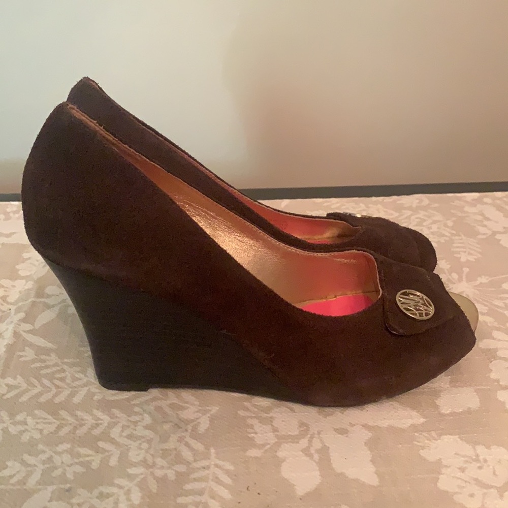 Lilly Pulitzer Suede Wedges - Picture 2 of 12